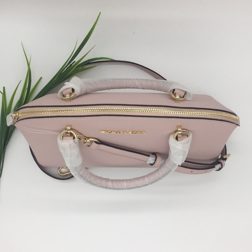 Michael Kors EMMY LG DOME SATCHEL BAG BLOSSOM - Picture 3 of 8